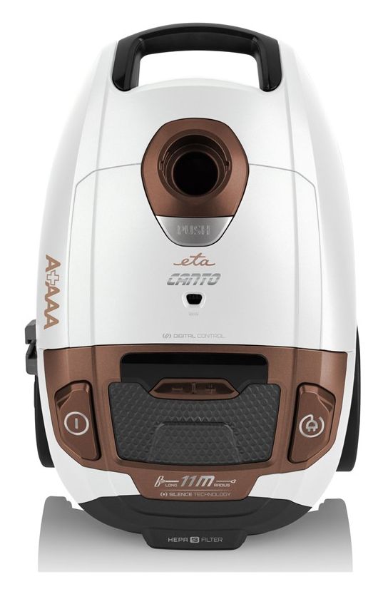 Canto II Bodenstaubsauger mit Staubbeutel 700 W HEPA  (Beige, Braun) 