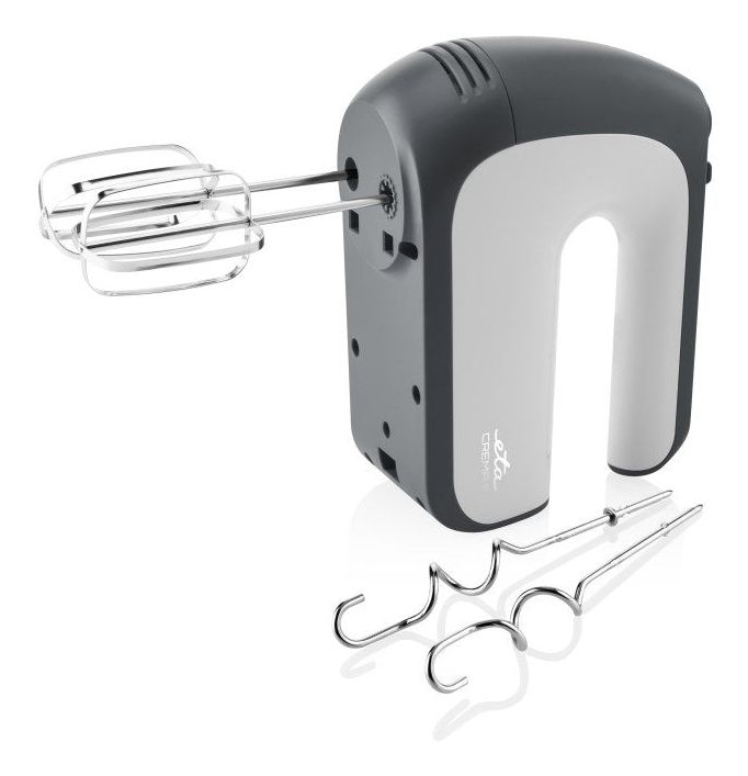 Crema III Handmixer 5 Stufen 400 W  (Grau/Weiß) 
