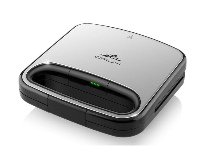 Crux Sandwichmaker 750 W für 4 Sandwiches  (Aluminium) 