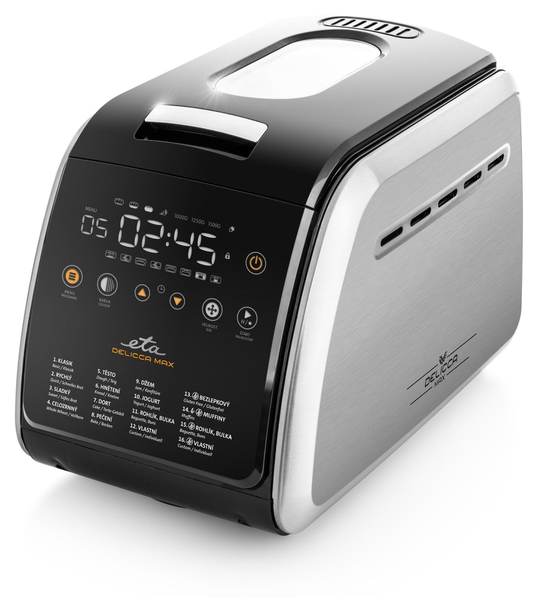 Delicca II Max Brotbackautomat für 1,5 kg 850 W 