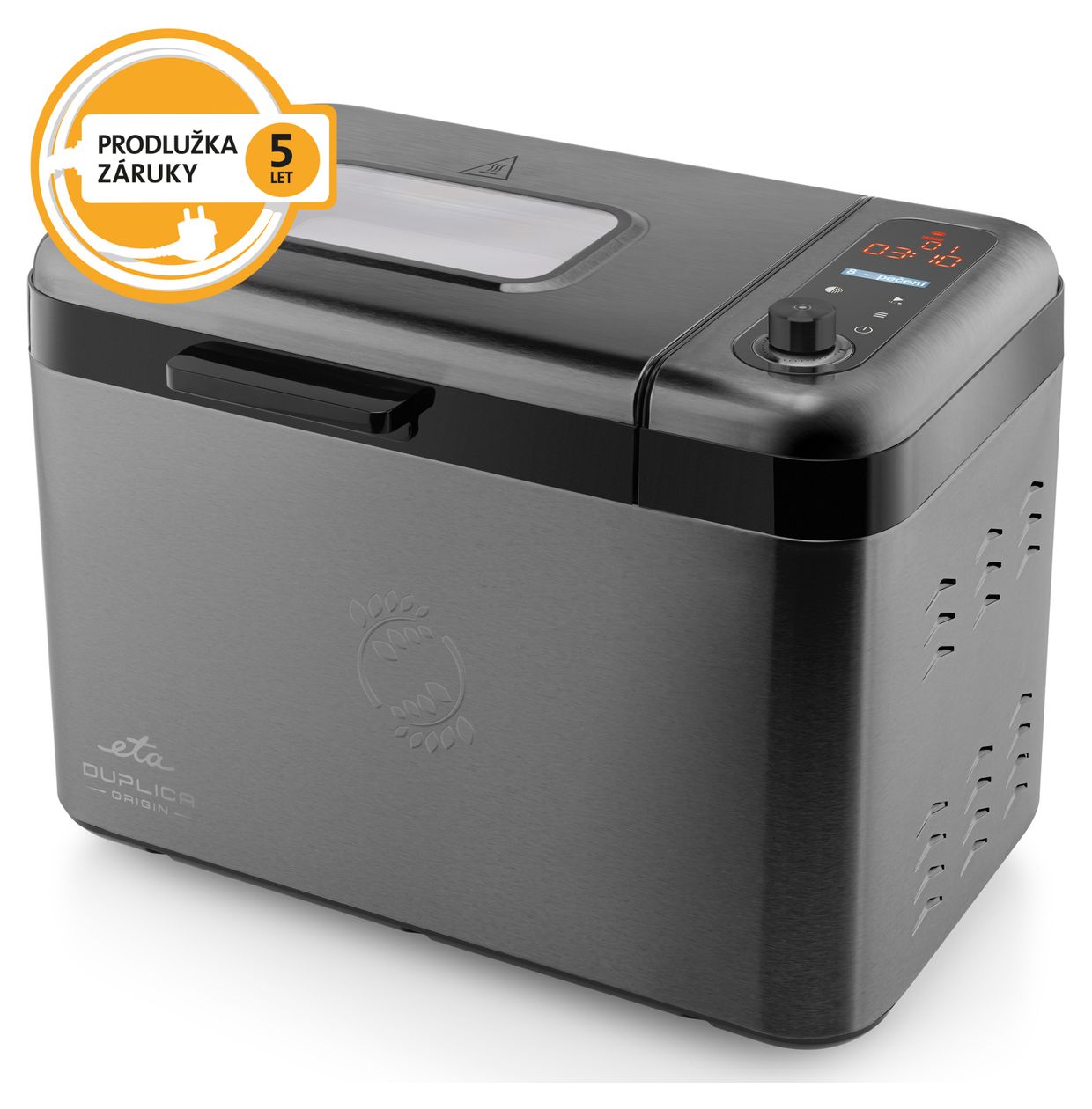 Duplica II Origin Brotbackautomat für 1,5 kg 850 W  (Schwarz) 
