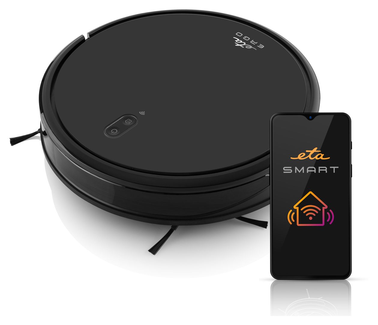 Ergo Saugroboter nass/trocken 145 min Akku  (Schwarz) 