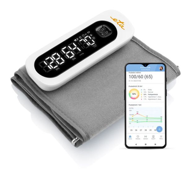 ETA629790000 Oberarm-Blutdruckmessgerät mit MedM BP-App 