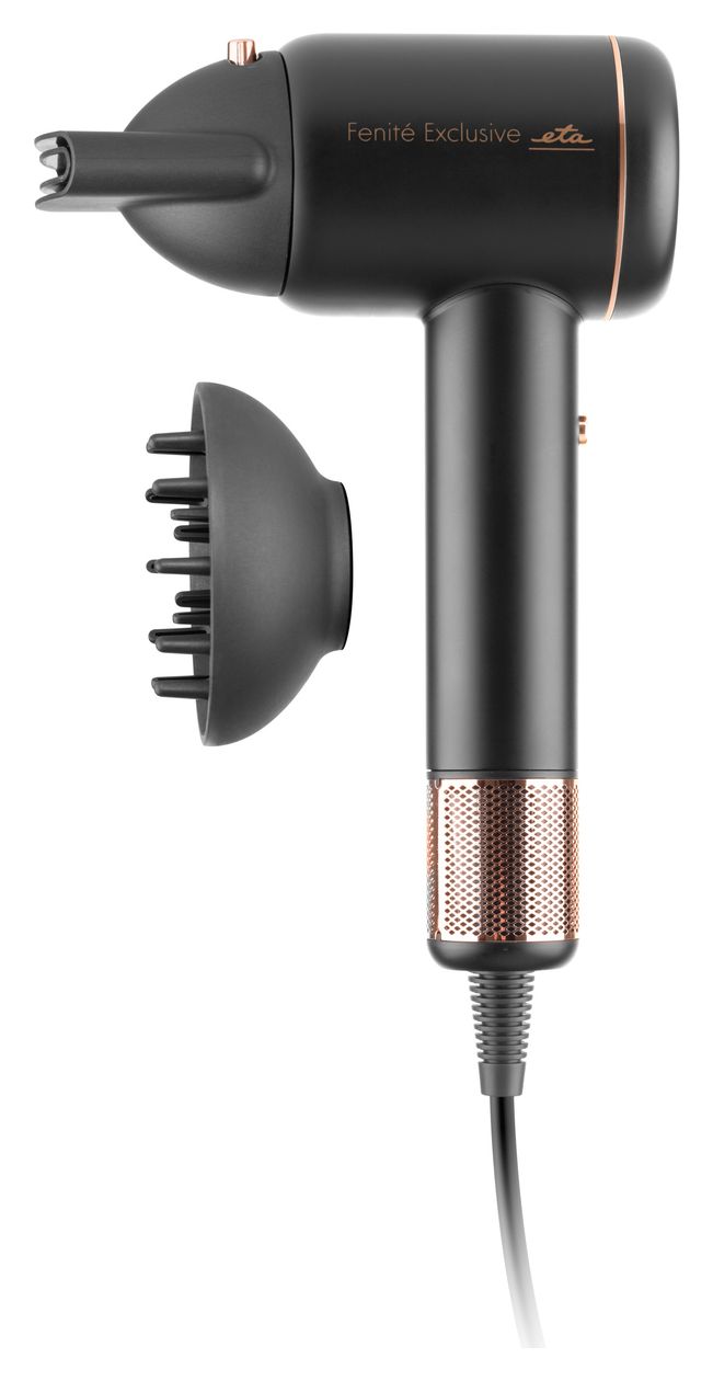 Fenité Exclusive Haartrockner 1600 W  (Schwarz, Rose) 