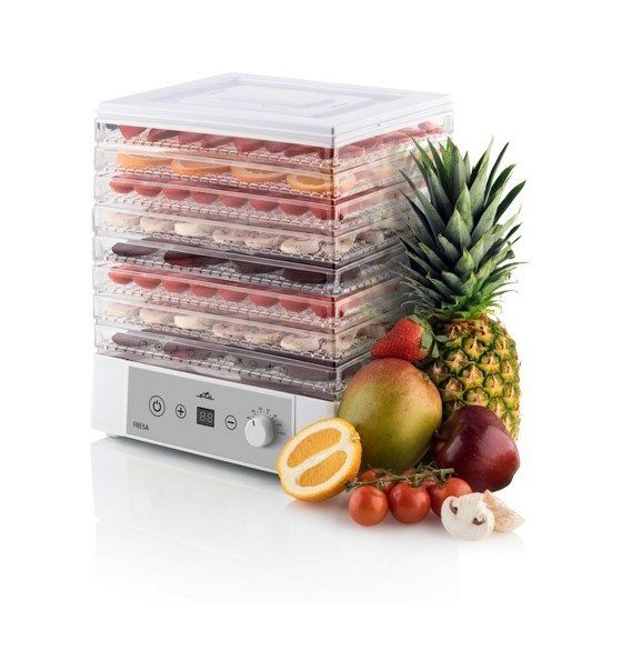 Fresa Dörrautomat 250 W 48 h Maximale Timer-Zeit 8 Dörrgitter 