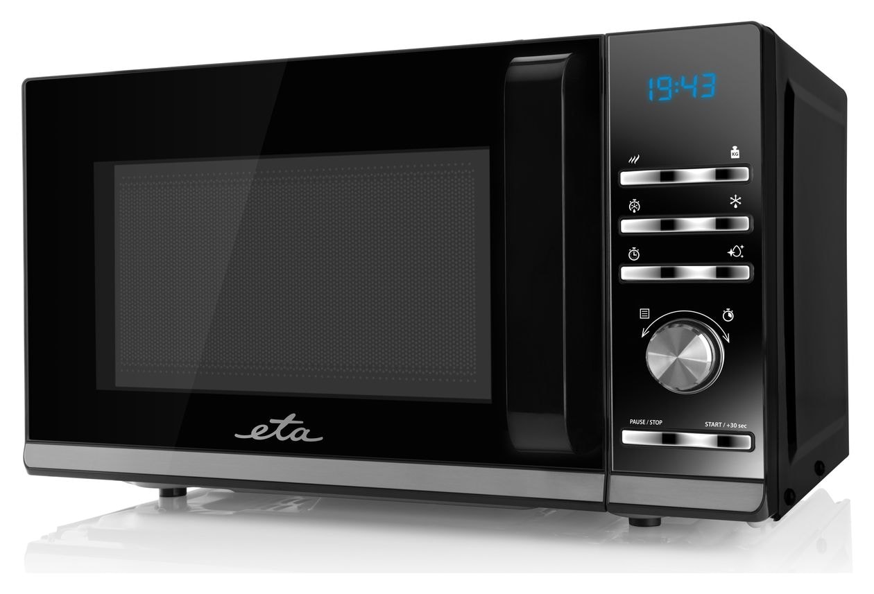 Galateo Freistehende Mikrowelle 700 W Größe: 700 l 5 Stufen  (Schwarz) 