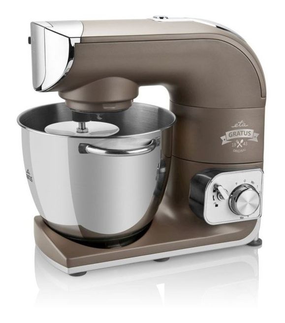 Gratus 1200 W Küchenmaschine 5,5 l  (Edelstahl, Titan) 