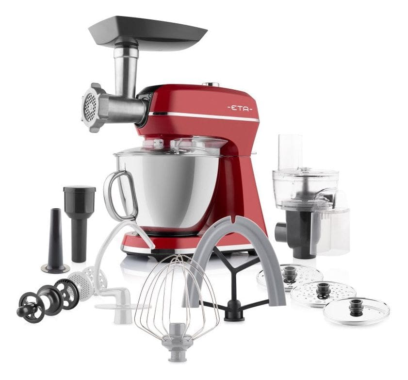 Gratus 1200 W Küchenmaschine 5 l  (Rot) 