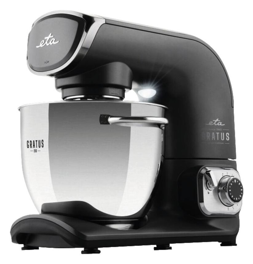 Gratus Evo 1500 W Küchenmaschine 5,5 l  (Grau, Edelstahl) 