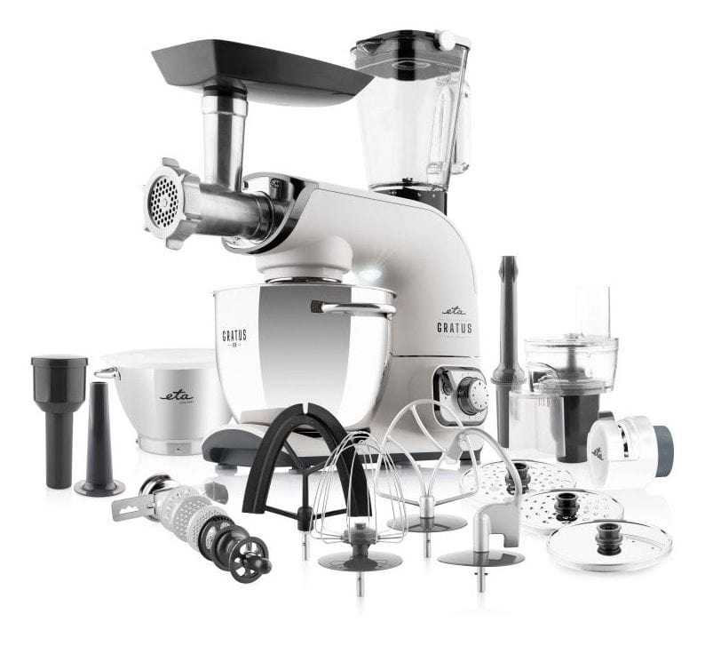 Gratus Evo Expert 1500 W Küchenmaschine 5,5 l  (Cremefarben) 