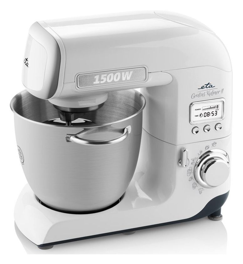 Gratus Kuliner II 1500 W Küchenmaschine 6,7 l  (Weiß) 