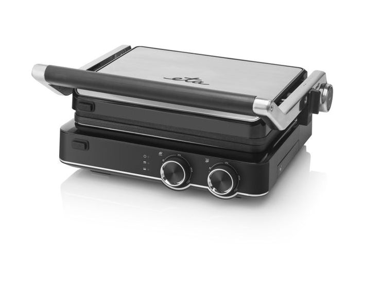 GrilChef 2000 W  (Schwarz, Edelstahl) 