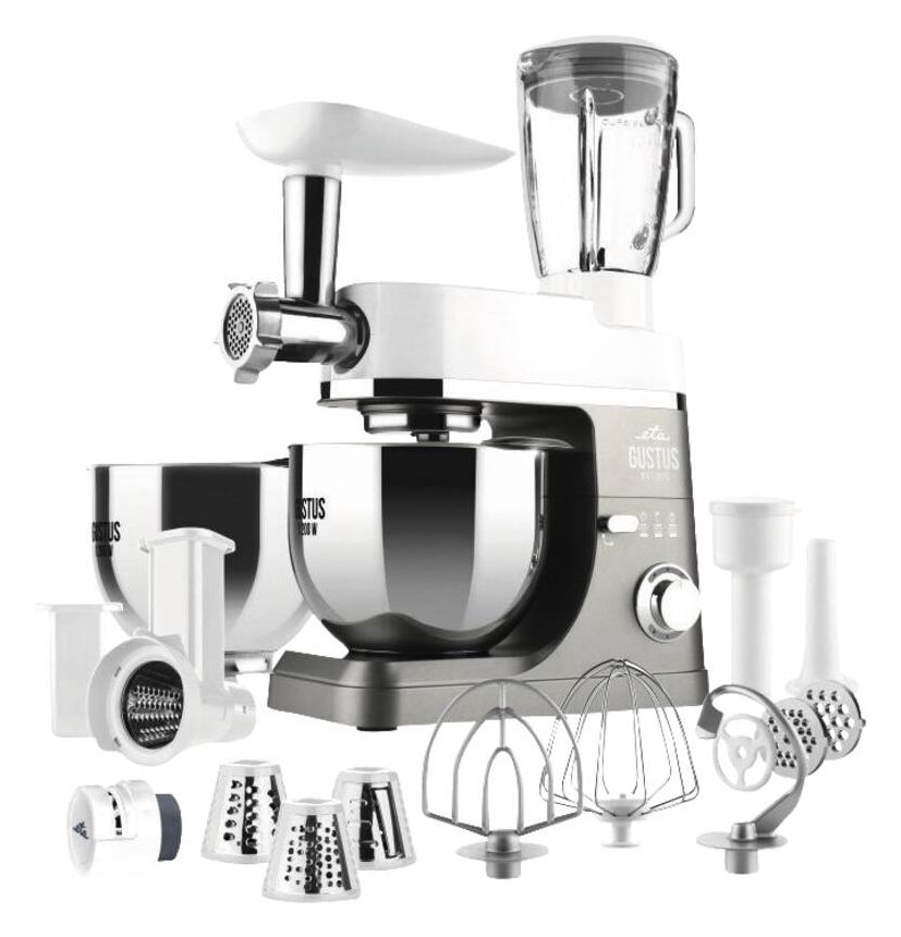 Gustus IV Maximus 1200 W Küchenmaschine  (Edelstahl) 