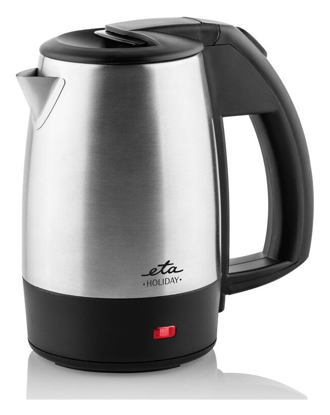 Holiday 0,5 l Wasserkocher 1000 W  (Schwarz, Edelstahl) 