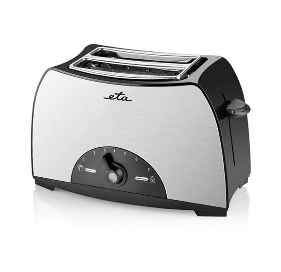 Lenny Toaster 800 W 2 Scheibe(n) 7 Stufen  (Schwarz, Edelstahl) 