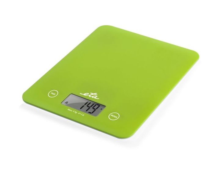 Lori Elektronische Küchenwaage bis 5 kg Genauigkeit 1 g  (Grau, Weiß) 
