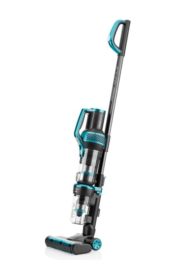 Magic Aqua Plus Handstaubsauger Beutellos bis 80 min Laufzeit 28,8 V HEPA  (Schwarz, Blau) 