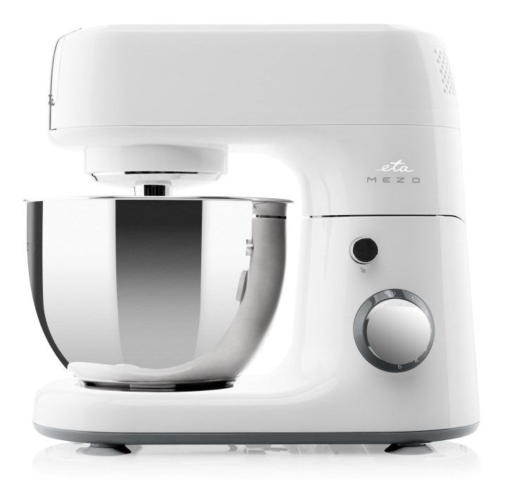 Mezo III Bravo 1000 W Küchenmaschine 4 l  (Edelstahl, Weiß) 
