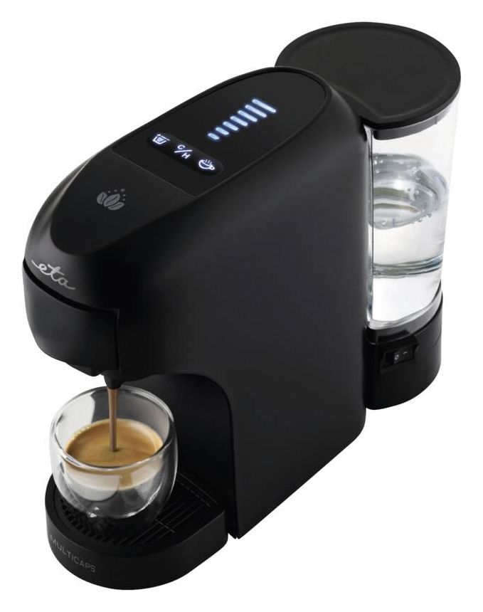 Multicaps Kaffeekapsel, Gemahlener Kaffee Maschine  (Schwarz) 