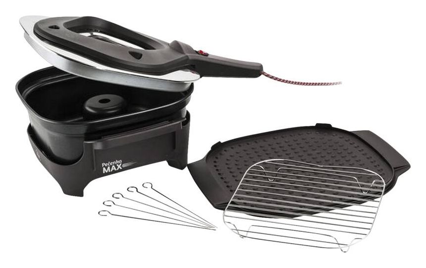 Pecenka Max Elektrischer Bräter  (Schwarz) 