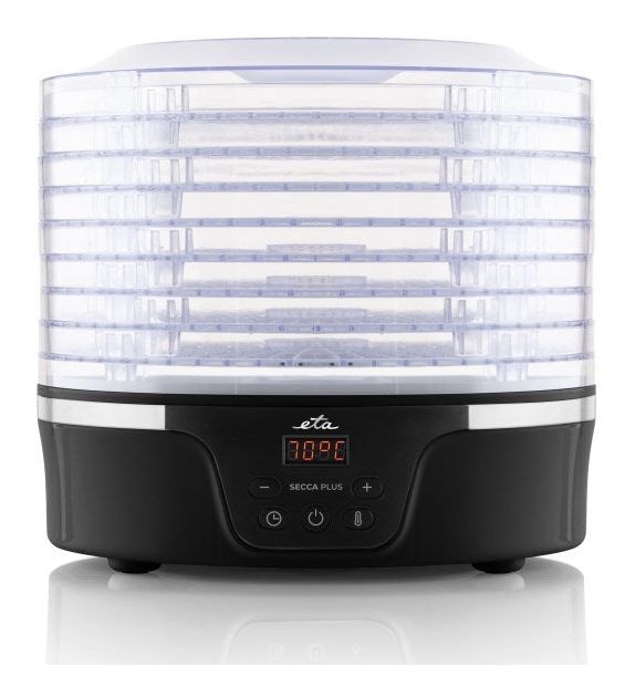 Secca Dörrautomat 380 W 24 h Maximale Timer-Zeit 8 Dörrgitter 