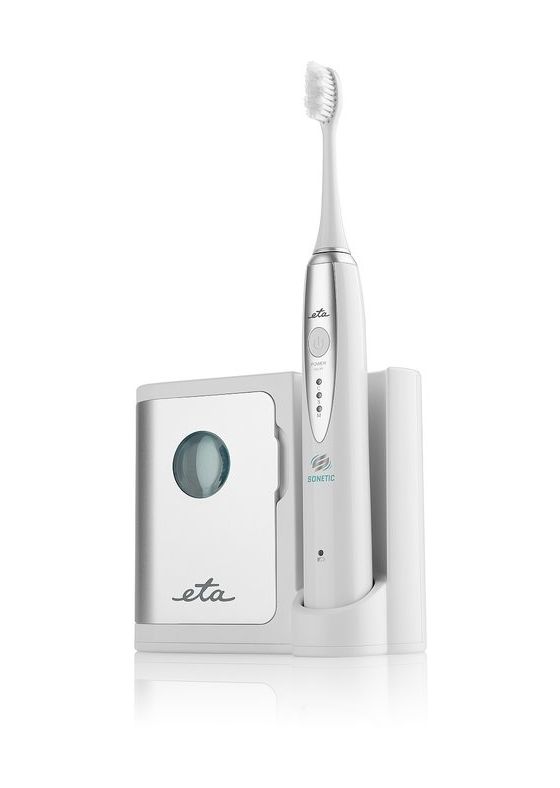 Sonetic mit UV Vibrierende Zahnbürste für Erwachsene 31000 Bewegungen pro Minute  (Weiß) 