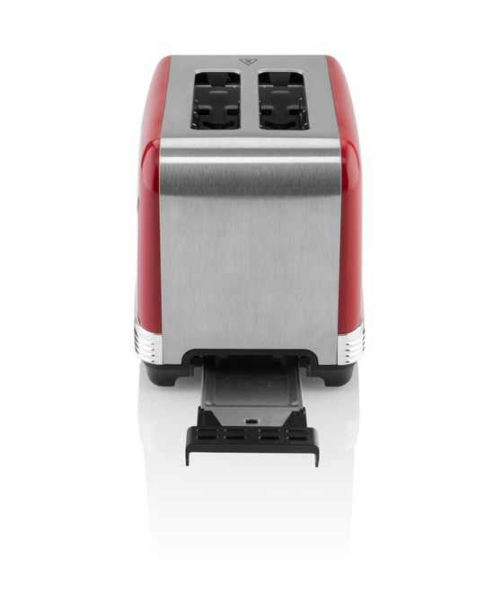Storio Toaster 930 W 2 Scheibe(n)  (Rot) 