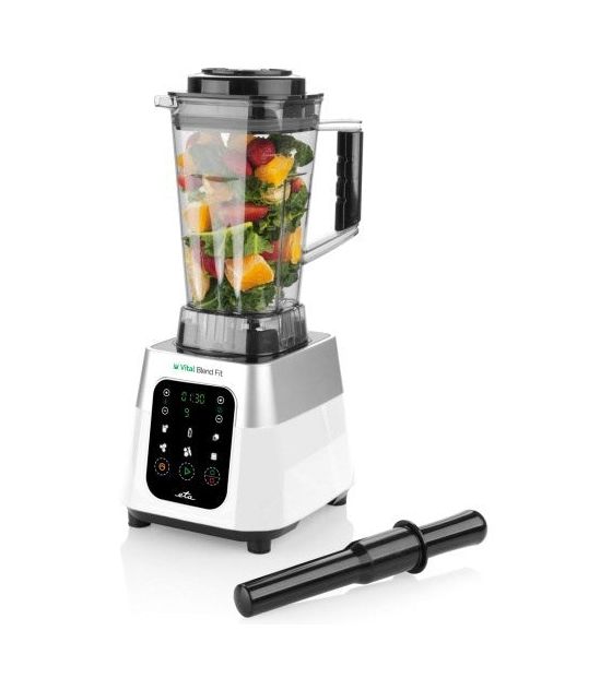 Vital Blend Fit 2 l Standmixer 9 Geschwindigkeiten 1800 W  (Grau, Weiß) 