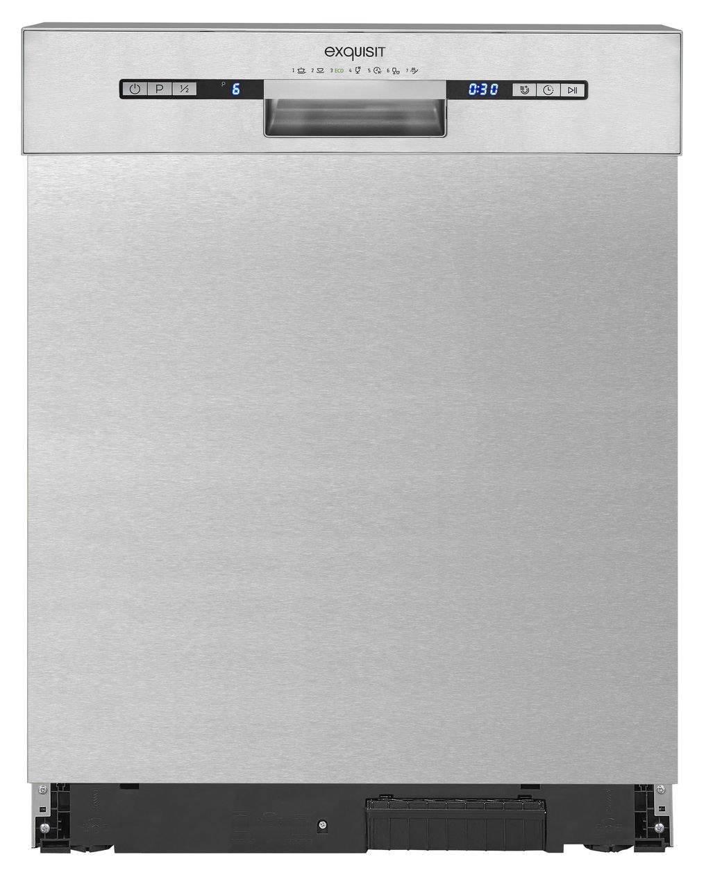 EGSP9313-EF-030E 60 cm Geschirrspüler integriert (ohne Front) Leise 13 Maßgedecke 