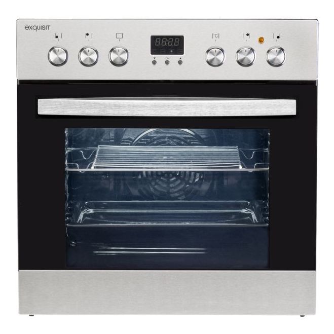 EHE185-1 Herdset 58 l mit 60 cm Glaskeramik Kochfeld 