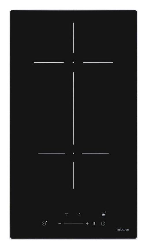 EKI300-B-R-380 autarkes 29.5 cm Induktions Kochfeld/Herdplatte 2 Zone(n) 