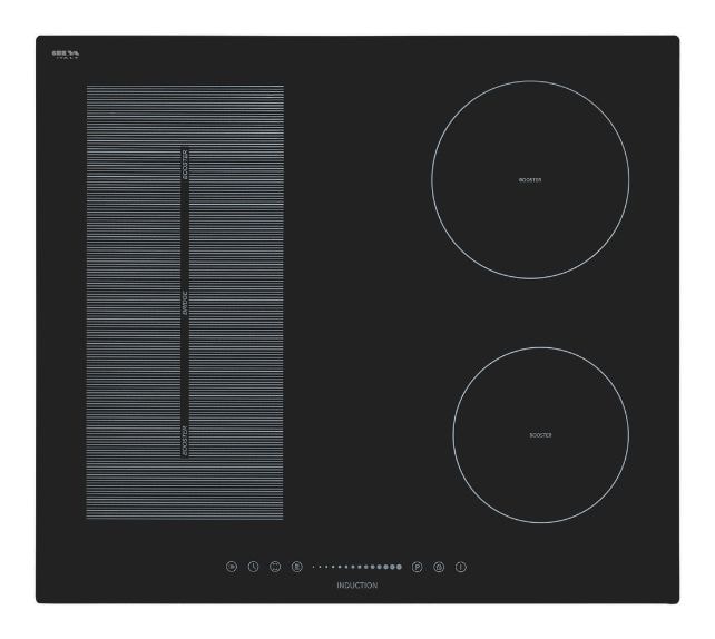 EKI600-B-490 autarkes 59 cm Induktions Kochfeld/Herdplatte 4 Zone(n) 