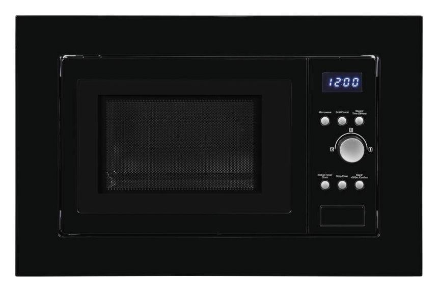 EMW1770-G-D-030 Einbau-Mikrowelle 1000 W Größe: klein 5 Stufen Grill (Schwarz) 
