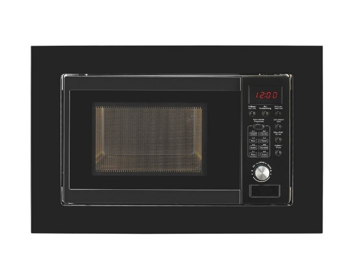 EMW20.1G Einbau-Mikrowelle 800 W Größe: klein 5 Stufen Grill (Schwarz) 