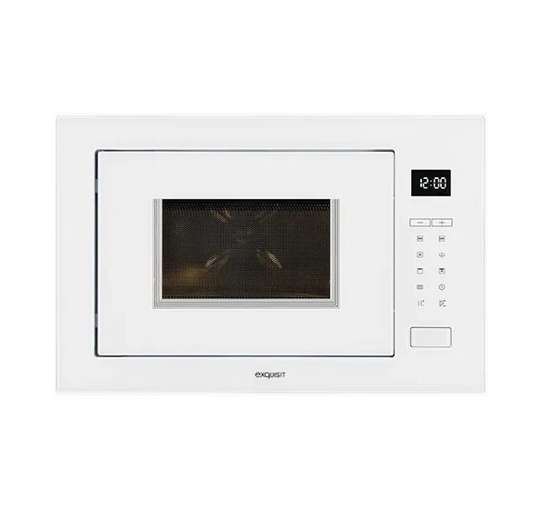 EMW25-G-020 Einbau-Mikrowelle 1200 W Größe: mittel 10 Stufen Grill (Weiß) 
