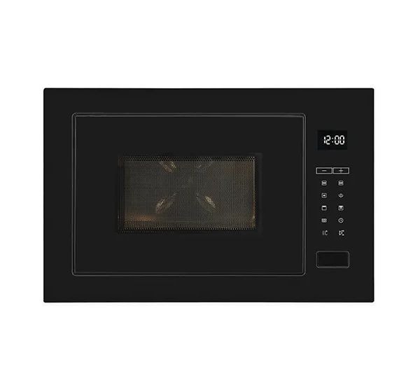 EMW25-G-020 Einbau-Mikrowelle 1200 W Größe: mittel 10 Stufen Grill (Schwarz) 
