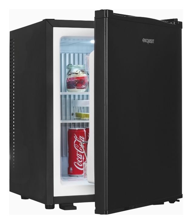 KB40-V-S-460F 33 l 59,8 cm Tischkühlschrank EEK: F 89 kWh Jahr  (Schwarz) 