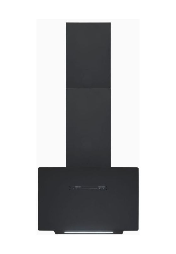 KFD603-120 Abluft/Umluft Dunstabzugshaube/Esse Wand 60 cm (Schwarz) 