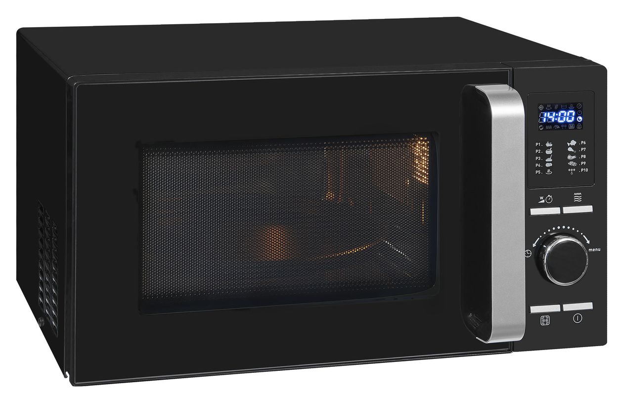 MW8925-7 Freistehende Mikrowelle 900 W Größe: klein 11 Stufen Grill  (Schwarz) 