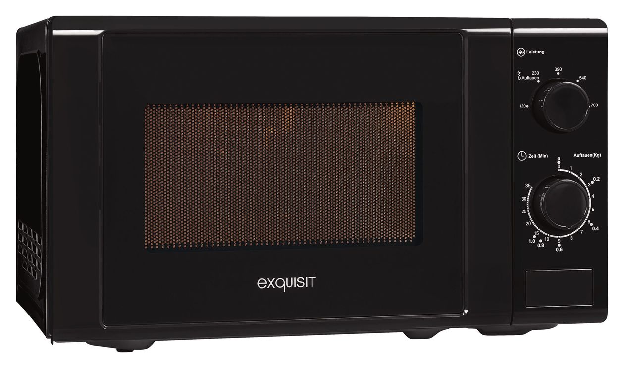 MW900-030 Freistehende Mikrowelle 700 W Größe: klein 5 Stufen  (Schwarz) 