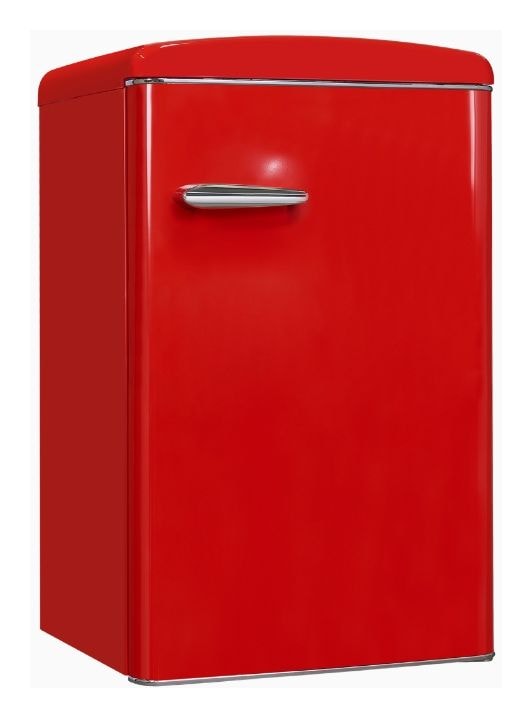 RKS120-V-H-160C 122 l Tischkühlschrank EEK: C 57 kWh Jahr  (Rot) 