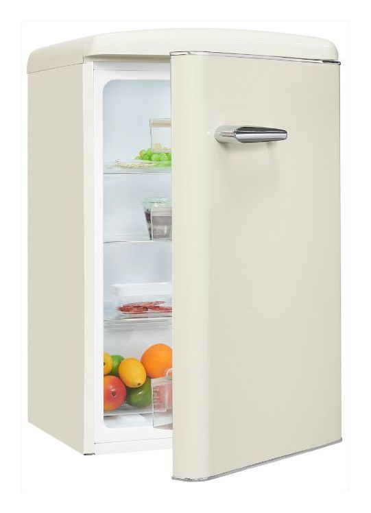 RKS120-V-H-160E 122 l Tischkühlschrank EEK: E 89 kWh Jahr  (Cremefarben) 