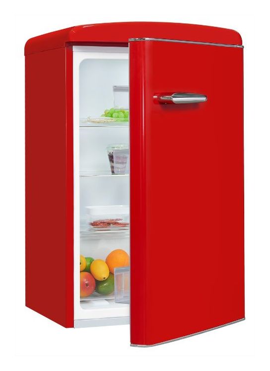 RKS120-V-H-160E 122 l Tischkühlschrank EEK: E 89 kWh Jahr  (Rot) 