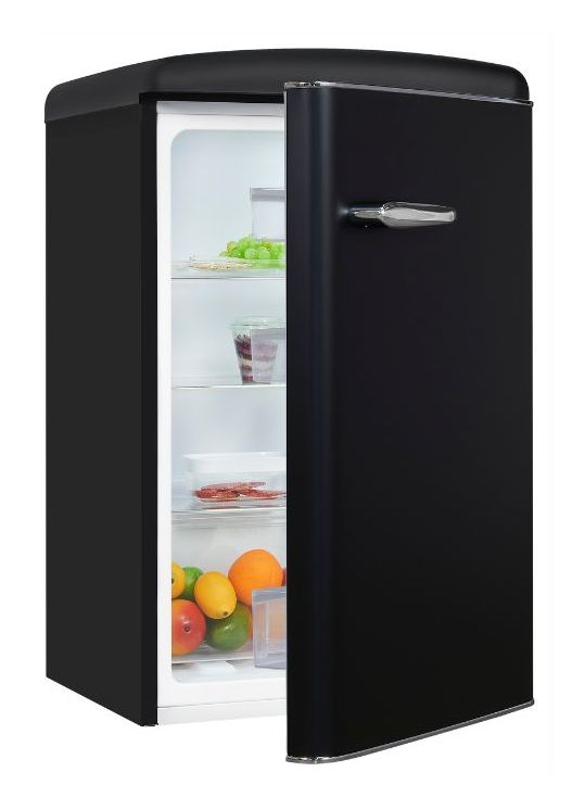 RKS120-V-H-160E 122 l Tischkühlschrank EEK: E 89 kWh Jahr  (Schwarz) 