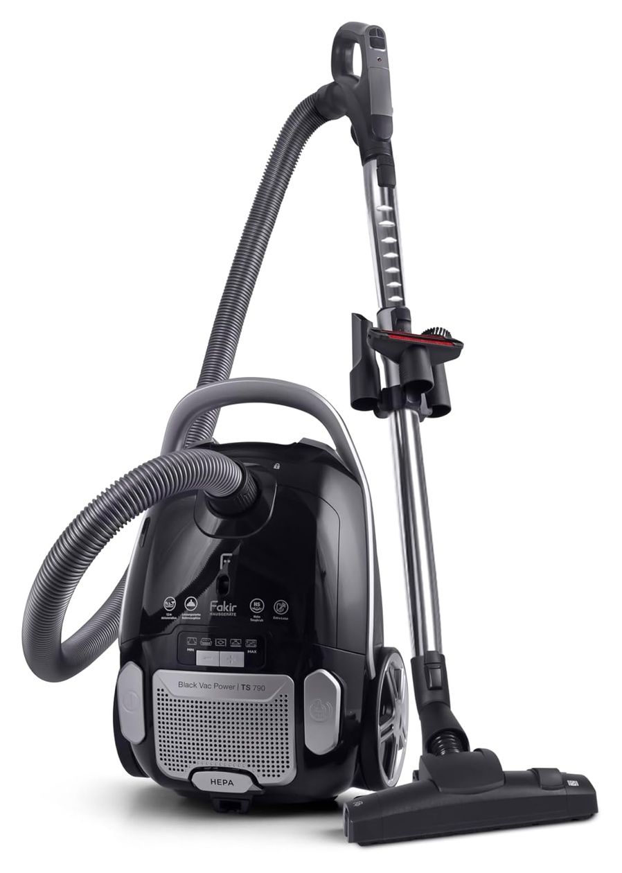 TS790 Bodenstaubsauger mit Staubbeutel 800 W HEPA  (Schwarz) 