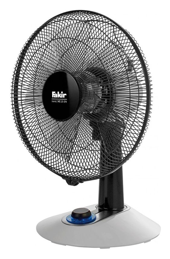 VC25SN Trend 2382 m³/h Ventilator Flur, Tisch, Fenster neigbar 38 dB  (Schwarz) 