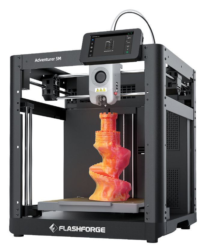 Adventurer 5M Hochgeschwindigkeits 3D Drucker  (Schwarz) 