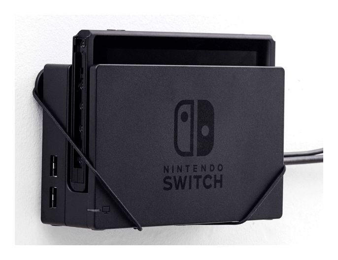 Smart Wall Mount Nintendo Switch  (Schwarz) 