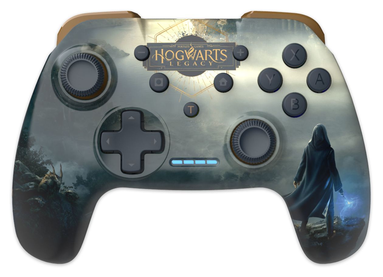 Wireless Controller Hogwarts Legacy Gamepad Nintendo Switch, Nintendo Switch OLED kabelgebunden&kabellos (Mehrfarbig) 