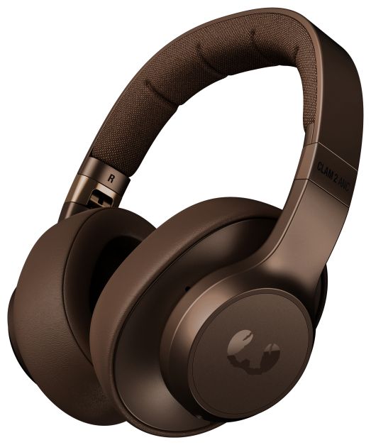 220367 Clam 2 ANC Over Ear Bluetooth Kopfhörer kabelgebunden&kabellos 60 h Laufzeit (Braun) 